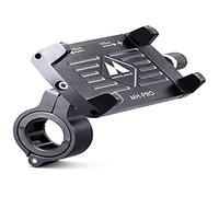 Midland - Bike Phone Holder MH-PRO, Compatible with Smartphones Up to 6.7”, Motorcycle Mobile Phone Stand with Silicone Safety Grid - Universal Handlebar Cellphone Mount - Motorbike Accessories