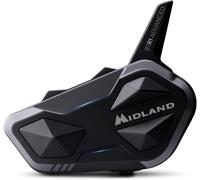 Midland BTR1 Advanced Single C1529 Intercom Motorcycle Helmet Bluetooth up To