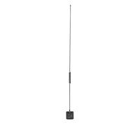 Midland - Double-Sided CB Window Antenna RV 65, 40 Channels, 65cm, 5000m Range, 50 Ohm Impedance, 10/30W Max Power, 5m Cable, Car CB Radio Antenna Compatible with 2 Way Radio, Easy Installation
