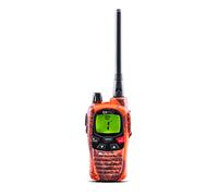 Midland - Dual Band Walkie Talkie G9 Pro Blaze Edition, 2 Way Radio with Rechargeable Batteries and Belt Clip Included, 16 PMR446 Channels, Waterproof Walkie Talkies for Hunting and Airsoft Activities