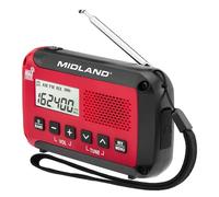 Midland® - ER10VP Weather Radio with Flashlight & Emergency Alert - AM/FM Radio - Compact and Easy to Carry - SOS Strobe Signal and Headphone Jack