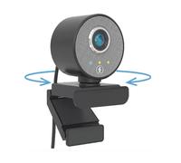Midland FOLLOW-U Full HD webcam with person tracking to 355º ideal for offices and education
