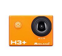 Midland H3+ - Full HD Waterproof Action Camera with Wi-Fi for Vlogging, with Stabiliser