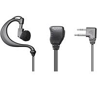 MIDLAND MA21-LI Earphone and Microphone with Arm, 2 Pin Stand, PTT Microphone, VOX Switch, Compatible with Walkie Talkie G5/G7/G8/G9, C70904
