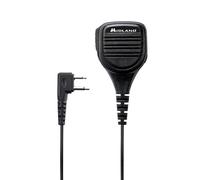 Midland - MA25-L 2 Pin Microphone and Speaker for Walkie Talkie, Rotating Shoulder Mic Compatible with G7 PRO, G9 PRO, XT and XT PRO Series, Airsoft and Security Guard Accessories, Crystal Clear Audio
