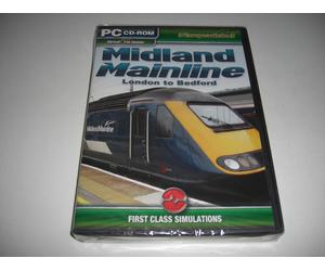 MIDLAND MAINLINE London To Bedford Pc Add-On Microsoft Train Simulator Sim - NEW