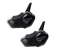 Midland BTR1 Advanced Dual C1529.01 Bluetooth Motorcycle Intercom Pair 2 Helmets