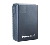 Midland - PB42 Lithium Battery for Alan 42 CB Radio, 2800mAh, Rechargeable Batteries with Fast USB-C Charging, Status LED, High Capacity for Portable Transceivers, Radio Accessories 3.7V Voltage
