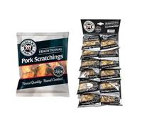 Midland Snacks Traditional Pork Scratchings 40g x Case of 12