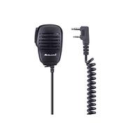 Midland - Speaker Microphone MA22 LK PRO, PTT, Rotating Clip, Adjustable Volume, Private Listening, Compatible with CT590 S, G10 PRO, G13, G11 PRO, CT990 EB Walkie Talkies, 2 Pin Kenwood Jack Radios