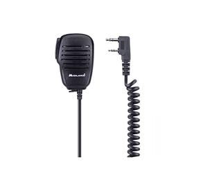 Midland - Speaker Microphone MA22 LK PRO, PTT, Rotating Clip, Adjustable Volume, Private Listening, Compatible with CT590 S, G10 PRO, G13, G11 PRO, CT990 EB Walkie Talkies, 2 Pin Kenwood Jack Radios