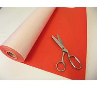 Midland Textiles 5 Meter Mini Roll Plain Self Adhesive Sticky Backed Baize Acrylic Felt Arts & Craft Fabric 500cm x 45cm (Pumpkin 17)