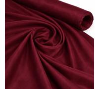 Midland Textiles Burgundy 5 Meter Pack 100% Cotton Fabric by The Metre 58 Inches Wide Plain 60 Square - Ideal for Quilting, Sewing, Dressmaking, Curtain Linings, Totes, Bedding, Pillowcases