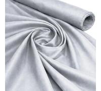 Midland Textiles Grey 10 Meter Pack 100% Cotton Fabric by The Metre 58 Inches Wide Plain 60 Square - Ideal for Quilting, Sewing, Dressmaking, Curtain Linings, Totes, Bedding, Pillowcases