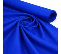 Midland Textiles Royal Blue 2 Meter Pack 100% Cotton Fabric by The Metre 58 Inches Wide Plain - Ideal for Quilting, Sewing, Dressmaking, Curtain Linings, Totes, Bedding, Pillowcases
