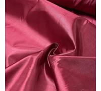 Midland Textiles Silky Habutae Satin Fabric 1 Meter, 100% Polyester Lining Fabric for Dressmaking, Lightweight Habotai Fabric Ideal for Curtains, Drape, Craft, and Decoration (Maroon 127)