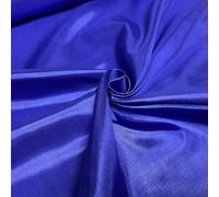 Midland Textiles Silky Habutae Satin Fabric 1 Meter, 100% Polyester Lining Fabric for Dressmaking, Lightweight Habotai Fabric Ideal for Curtains, Drape, Craft, and Decoration (Royal Blue 103)