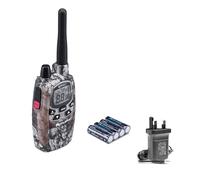 Midland - Walkie Talkie G7 Pro Mimetic, 2 Way Radio with Dual Band 16 PMR446/69 LPD Channels, UKCA Certified 10Km Range, 18H Battery, 4 Rechargeable Batteries, Clip, UK Plug Outdoor, Airsoft, Hunting