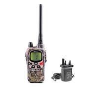 Midland - Walkie Talkie G9 Pro with UK Plug, Dual Band 36 PMR446 Channels & 69 LPD, 2 Way Radio with 4 Rechargeable Batteries - Belt Clip, IPX4 Waterproof, UKCA Certified, Survival Equipment