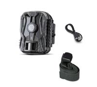 Midland - Wild Guardian Trail Camera, 1080p Wildlife Camera with Night Vision Motion Activated, 20MP, Infrared LEDs, 15m Motion Sensor, 0.4s Trigger - 2" Display for Hunting & Wildlife Monitoring