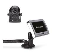 Midland - Wireless Reversing Camera for Car, Caravan & Other Vehicles - Reverse Camera with 120° Viewing Angle, IR LED, Easy Installation Without Drilling, Monitor Included - Camper Van Accessories