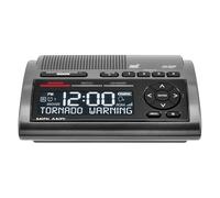 Midland - WR400 Weather Radio Deluxe - NOAA Emergency Alert Scanner - Home Use with Battery Backup - Local County Programming Over 80 Emergency Voice Flashing Alerts - Weather Alarm Clock AM/FM Radio
