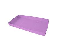 Midlee Guinea Pig Cage Liners - 2 Panel x 4 Panel (Purple, Easy to Clean, 55.12" L x 27" W x 4" H)