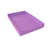 Midlee Guinea Pig Corrugated Plastic Cage Liners - 2 x 3 Panel Size - Purple