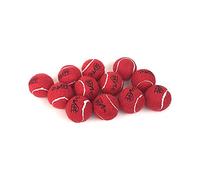 Midlee Mini Dog Tennis Balls, Red, 1.5" 12-Pack