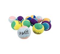 Midlee X-Small Dog Tennis Balls, Assorted, 1.5", Pack of 12