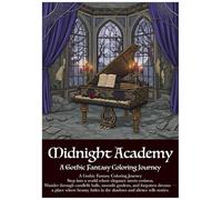 Midnight Academy: A Gothic Fantasy Coloring Journey