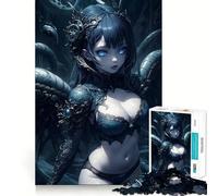 Midnight Angel Jigsaws 1000 Pieces for Teenagers Sharp Thinking Neat Cut Fun Activity (50x75cm)