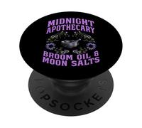 Midnight Apothecary - Broom Oil & Moon Salts Witchy PopSockets Adhesive PopGrip