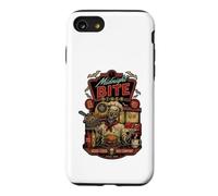Midnight Bite Diner Spooky Skeleton Chef Graphic Case for iPhone SE (2020) / 7/8