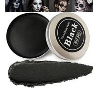Midnight Black Face and Body Paint, 50 g Tin for Cosplay and Stage Make-Up