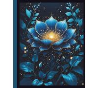 Midnight Bloom: A Celestial Floral Journal for Reflection, Stillness, and Inner Calm