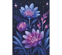 Midnight Bloom Lined Notebook: Floral Journal for Writing, Journaling & Everyday Notes (6x9, 150 Pages)