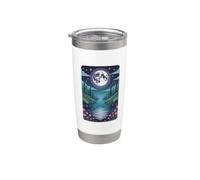 Midnight Bloom Moonlit River Stainless Steel Insulated Tumbler