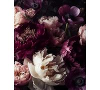 Midnight Bloom Sketchbook: Dark Floral Art Journal for Drawing and Creativity (8x10 Sketch Book, 201 Pages)