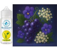 Midnight Bloom - Violet Grape & Elderflower Flavor Concentrate - Vegan - Sasami - 100ml