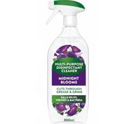Midnight Blooms Multipurpose Cleaner Trigger Spray 800ml - Floral Antibacterial Multi-Surface Cleaner, Pet-Friendly, Kills 99.9 Percent of Bacteria and Viruses