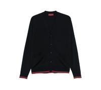 Midnight Blue Cardigan with Front Buttons - male - Gucci - Cardigans - Blue - M - Knitwear M