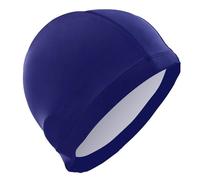 Midnight Blue Solid Color Pure Plain swim hat for beginners Short Hair waterproof swimming for women Hair Protection and Drag Reduction gorro de natación para hombre