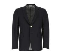 Midnight Blue Twill Blazer - male - Thom Browne - Blazers - Blue - XL - Jackets XL
