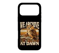 Midnight Book Owl We Archive At Dawn Readers Case for iPhone 17 Pro Max