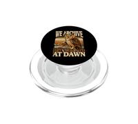 Midnight Book Owl We Archive At Dawn Readers PopSockets PopGrip for MagSafe