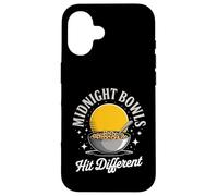 Midnight Bowls Hit Different Late Night Snack Lover Case for iPhone 16