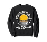 Midnight Bowls Hit Different Late Night Snack Lover Sweatshirt