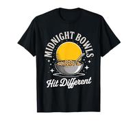 Midnight Bowls Hit Different Late Night Snack Lover T-Shirt