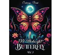 MIDNIGHT BUTTERFLY Vol. 5: coloring book for adults